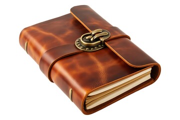 Antique Leather Journal with Metal Clasp Notebook for Writing Notes and Thoughts Inspiration and Reflection