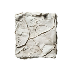 Cracked Square Paper Texture on Black