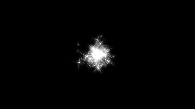 Magic glitter sparkle trail with glowing doodle stars particles, fairy sparkle burst, glitter confetti line, shining starlight dust twinkle animation, black screen 4k motion background.