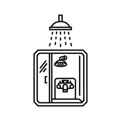 Illustration of an apron, a garment worn for protection during cooking