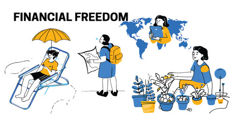 Achieving Financial Freedom Through Smart Investments and Global Opportunities