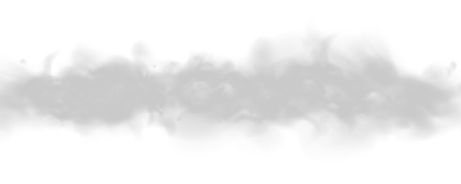 White mist forms a floating veil. It hangs above the surface quietly. Thin curls move in slow motion. PNG