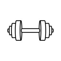 Dumbbell for fitness, weightlifting, and strength training equipment