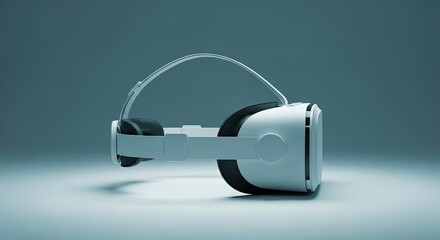 Virtual Reality Headset Device Immersive Experience Futuristic Technology