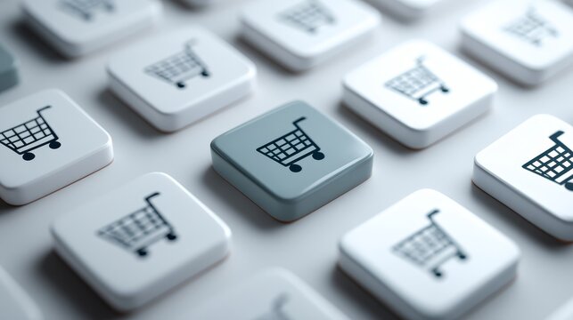 Black digital business calculator with keypad and display on a white office table used for finance and math accounting - Powered by Adobe
