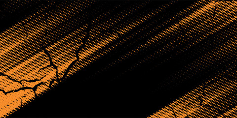 orange black brush Car sticker wrap pattern banner abstract sporty lines black orange color combination grunge brush pattern racing motorsport design.