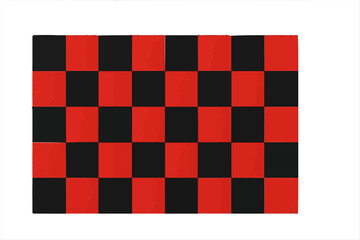 Bold red and black checkered pattern for dynamic designs