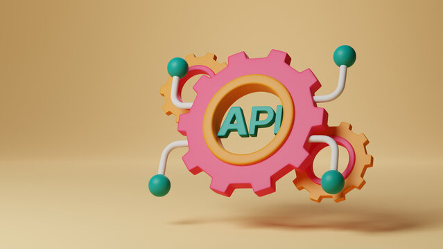 Discover the future of connectivity with this vibrant API concept, showcasing seamless integration and innovation for tech projects and software development