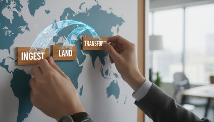 Data foundation quality. ai transformation business progress strategy global board planning innovation