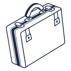 Illustration of a briefcase