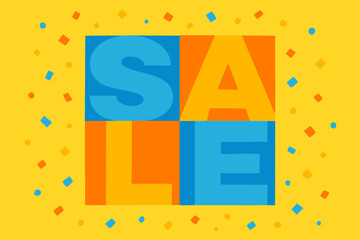 Cool yellow celebration orange structured geometric geometry sale icon bright clear flat