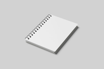 Blank notebook mockup