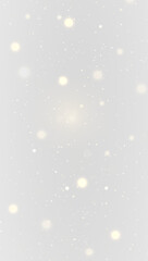 Luminous starry cloud with shimmering spark particles, magical glow and festive Christmas dust forming a bright elegant background for seasonal decoration