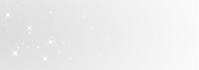 Magical sparkling spray with glowing flash accents and shiny stardust particles creating a bright Christmas path over a soft bokeh background for holiday illustration use