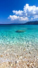 Crystal Clear Waters of Corfu - A Beach Paradise.