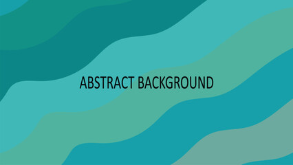 Abstract background with organic flowing wavy stripes in a harmonious blend of earthy, warm tones including deep blue, brown, beige, and yellow.