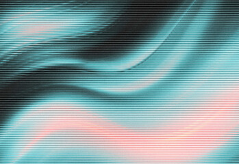 Soft blue and pink abstract wavy background with subtle horizontal lines, gradient texture, suitable for modern design projects, digital art presentations and marketing visuals