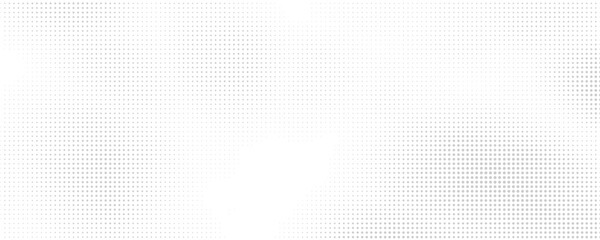 Abstract white and gray color background with halftone effect, dot pattern. Vector illustration. © ADAM