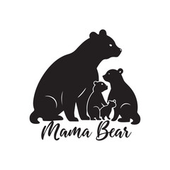 vector illustration of a bear
