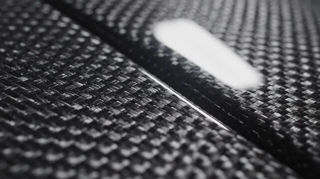 Carbon Fiber Texture Background, Composite Material, Woven Pattern