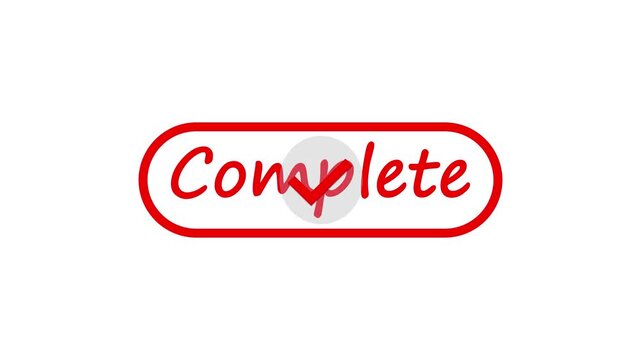 Simple red download button with handwritten style text on a clean white background for digital use