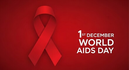 Red ribbon awareness day message aids december