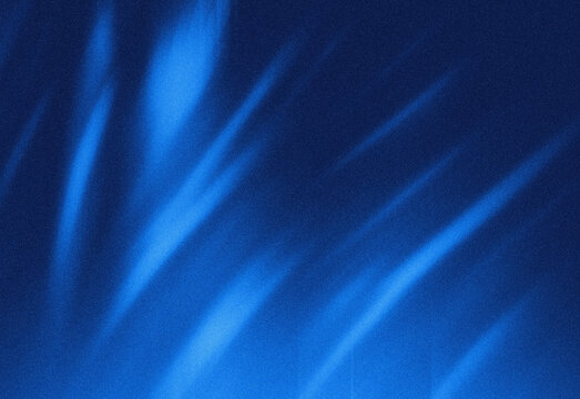 Abstract blue light streaks with diagonal beams against a dark gradient background, creating a futuristic, energetic mood ideal for technology, design, and science themed campaigns