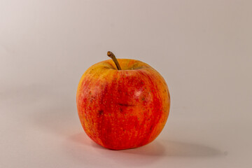 one Fresh apple isolated on white background 14