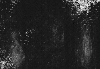 Obraz premium Dark grunge textured background featuring a rough black surface with subtle speckles and distressed patterns, ideal as a backdrop for design, photography, and advertising.