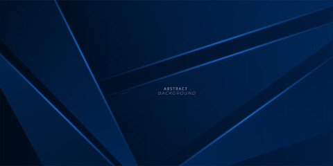 Abstract futuristic dark blue background with light and shadow. Eps10 vector