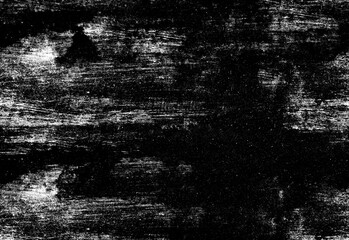 Monochrome abstract texture with high-contrast black and white brush strokes and distressed finish, ideal as background for design, photography, typography, or digital art projects