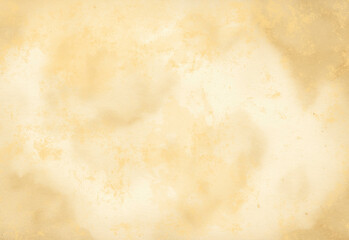 Soft beige watercolor texture background with warm golden tones and subtle cloudy patches, a versatile neutral backdrop ideal for invitations, presentations, posters, and design