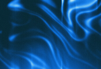 Abstract blue flowing texture with luminous waves and scattered speckles, a versatile digital background suitable for technology, science, branding, and creative design projects