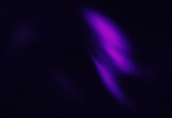 Abstract cosmic scene featuring a vivid purple nebula streaking across a dark sky and glowing gas clouds, with twinkling stars, creating a dramatic high-quality space photograph