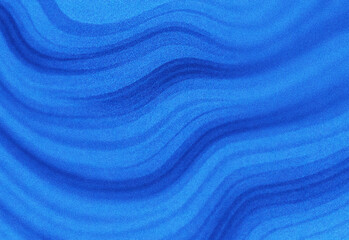 Blue abstract texture with flowing wavy lines creating a smooth, modern background for presentations, websites, or design projects emphasizing depth, movement, and creativity