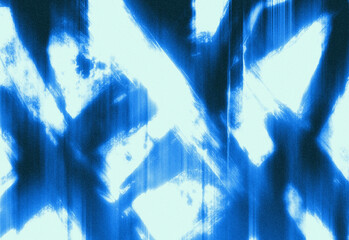 Abstract blue watercolor texture featuring bold diagonal strokes and soft white highlights, a versatile modern background for design projects, banners, branding, and artwork