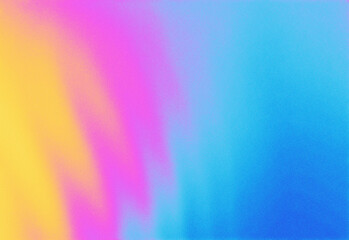 Abstract smooth color gradient background with warm orange to pink transitions blending into cool blue tones, ideal for graphic design, branding, marketing materials, and art