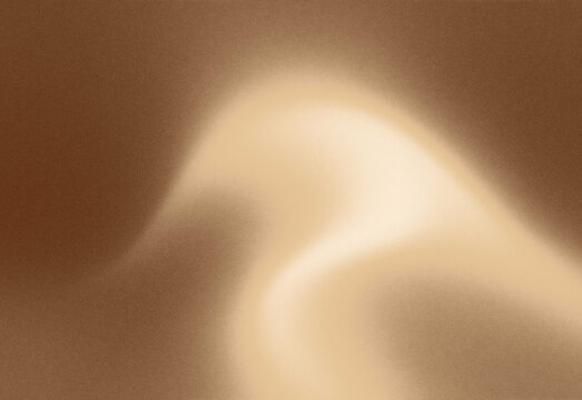 Soft golden abstract light wave on a sandy textured surface, smooth curves and warm glow creating a serene ambient background for design projects and creative compositions