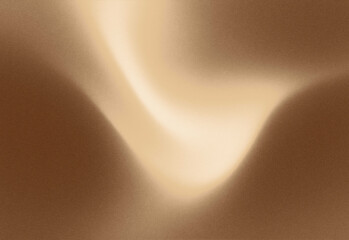 Close up abstract shot of flowing light and smooth sand tone gradient forming a soft curved highlight across a background, creating a calm, versatile image for design projects