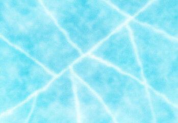 Abstract blue icy texture background with soft gradients and white vein patterns, close-up surface ideal for technology, science, education, design, website and presentations