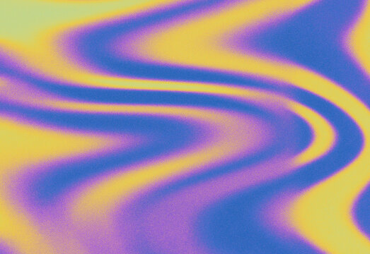 Vibrant abstract color swirl background featuring purple and yellow gradients with grain texture, artistic design ideal for dynamic branding, tech visuals, and creative campaigns