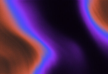 Abstract flowing gradient texture with vivid purple, blue, and warm orange hues blending smoothly to form a dynamic digital background ideal for creative design branding visuals