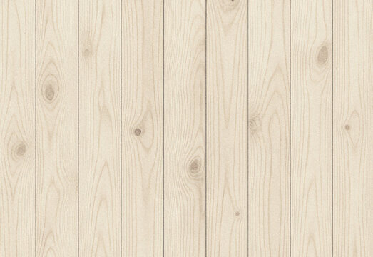Soft wooden plank background featuring vertical timber boards with subtle grain, knots, and warm natural texture ideal for design, branding, invitations, and rustic project visuals