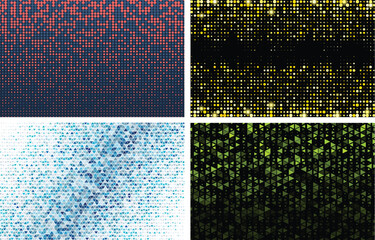 Colorful Geometric Pattern Abstract Backgrounds