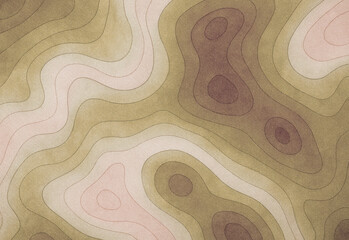 Soft abstract textured background featuring organic flowing shapes in muted pink, olive green, and sandy beige tones, creating a gentle, painterly atmosphere for design projects © DesignSells