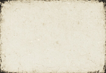 Soft beige textured parchment background with aged paper grain and weathered edges, vintage grunge style ideal for invitations, wedding stationery, posters, and rustic design.