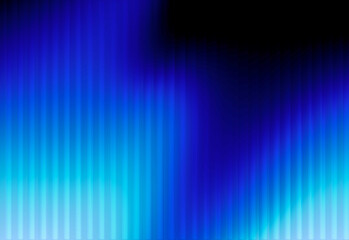 Fototapeta premium Abstract blue and cyan neon gradient with vertical light stripes creating a dynamic modern backdrop for technology, design, presentation, marketing, and digital media