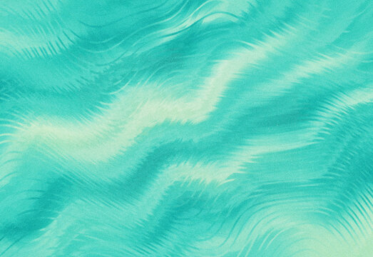 Abstract turquoise water texture with soft wave patterns and gentle light reflections, a versatile background for design projects, digital art, branding, and presentation visuals