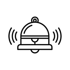 Ringing bell icon, symbolizing notification or alert