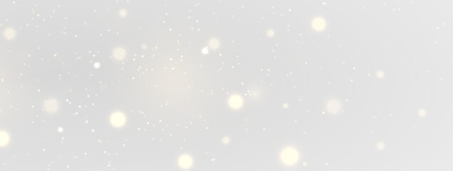 Golden festive sparkle with glowing bokeh and stardust trails © gleb